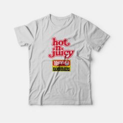 Vintage Wendy's Hot N Juicy Burger T-Shirt