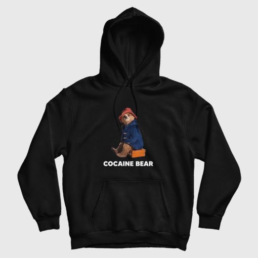 Cocaine Bear Paddington Bear Funny Hoodie