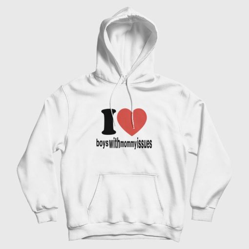 I Love With Issues Boys Mommy Hoodie