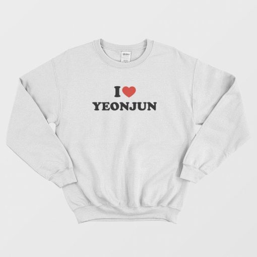 I Love Yeonjun Txt Sweatshirt