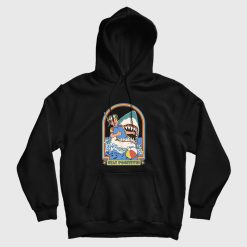 Stay Positive Shark Attack Hoodie