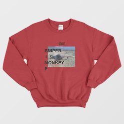 Yes I'm A Simp Sniper Monkey Sweatshirt