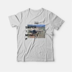 Yes I'm A Simp Sniper Monkey T-Shirt