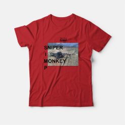 Yes I'm A Simp Sniper Monkey T-Shirt