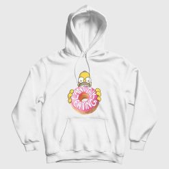 The Simpsons Homer Can't Talk Eating Hoodie