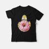 The Simpsons Homer Can't Talk Eating T-Shirt