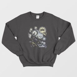 Batman Starry Night Vincent Van Gogh Sweatshirt