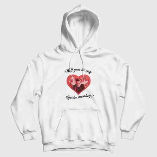 Edward Cullen Will You Be My Spider Monkey Twilight Hoodie