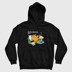 Garfield I'm Just Going To Sit Here and Smoke Some Weed Hoodie