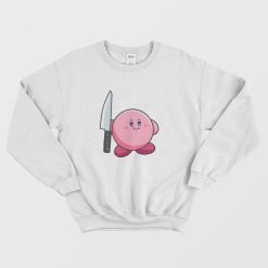 Kirby with a Knife Sweatshirt
