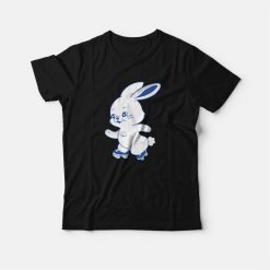 NewJeans Bunny Logo Roller Skate T-Shirt