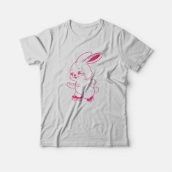 NewJeans Bunny Logo Roller Skate T-Shirt