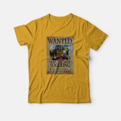 One Piece Sogeking Wanted Poster T-Shirt