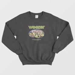 Weezer It's Not Easy Being Weez Muppets Sweatshirt