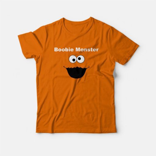 Boobie Monster Cookie Monster T-Shirt