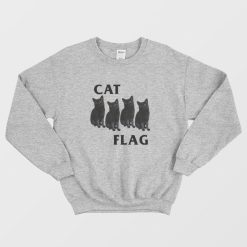 Cat Flag Parody Sweatshirt