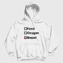 Food Oxygen Breast Hoodie