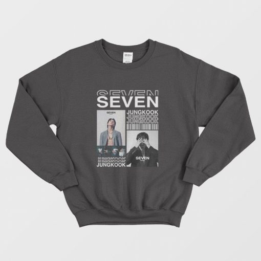 Jungkook BTS Seven Single Kpop Sweatshirt