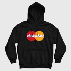 Masturbate Mastercard Logo Parody Hoodie