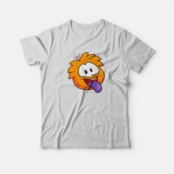 Orange Puffle Club Penguin T-Shirt