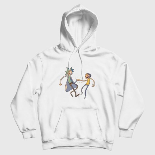 Rick and Morty Adventure Time Crossover Hoodie