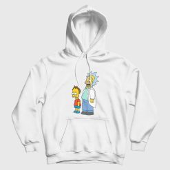 Rick and Morty Simpsons Style Hoodie