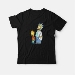Rick and Morty Simpsons Style T-Shirt