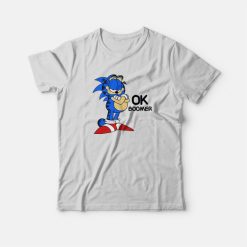 Sonic Garfield Ok Boomer T-Shirt