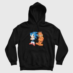 Sonic and Garfield Hoodie