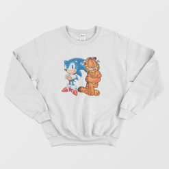 Sonic and Garfield Sweatshirt