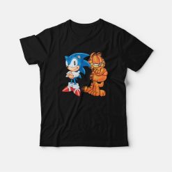 Sonic and Garfield T-Shirt