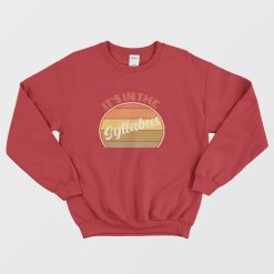 It's In The Syllabus Vintage Sweatshirt