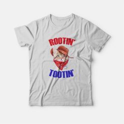Rootin Tootin Cat Cowboy Vintage T-Shirt