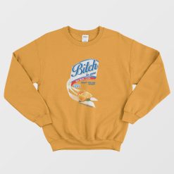 Bitch Be Gone Orange Spray Sweatshirt