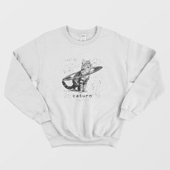 Caturn Saturn Vintage Sweatshirt