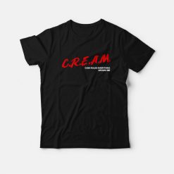 Cream Cash Rules Everything Around Me T-Shirt