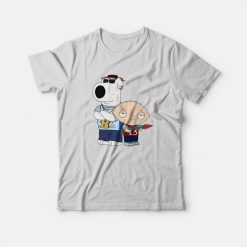 Gangster Brian and Stewie Family Guy T-Shirt