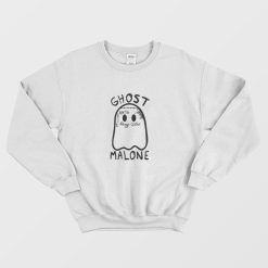 Ghost Malone Funny Halloween Sweatshirt