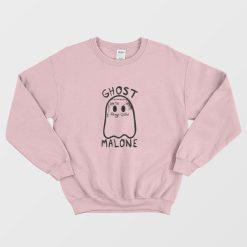 Ghost Malone Funny Halloween Sweatshirt