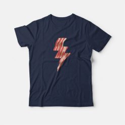 Last Man On Earth Bacon Lightning Bolt T-Shirt