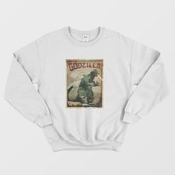 Retro Godzilla Classic Monster Sweatshirt