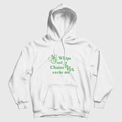 Whips and Chains Excite Me Hoodie