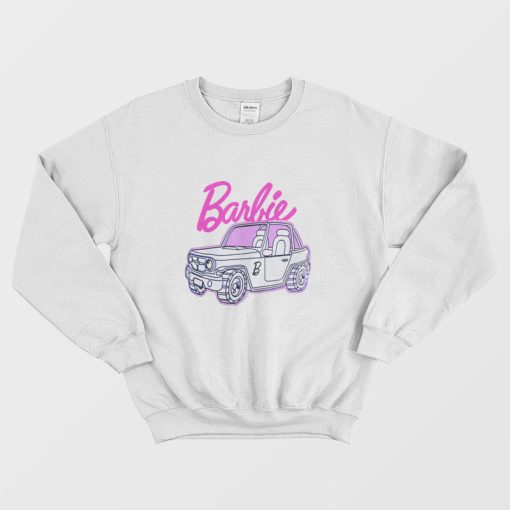 Barbie Car Beach Cruiser Sweatshirt