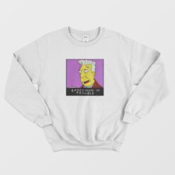 Brockman In Trouble Simpsons Sweatshirt