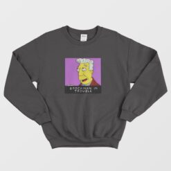Brockman In Trouble Simpsons Sweatshirt