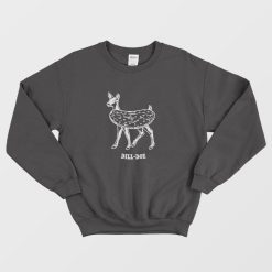 Dill Doe Funny Pickle Deer Sweatshirt