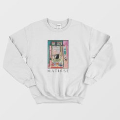 Henri Matisse Open Window Cat Sweatshirt