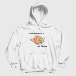 Consciousness Is An Illusion Funny Hoodie