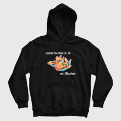Consciousness Is An Illusion Funny Hoodie