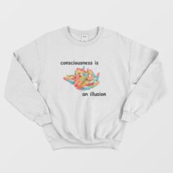 Consciousness Is An Illusion Funny Sweatshirt